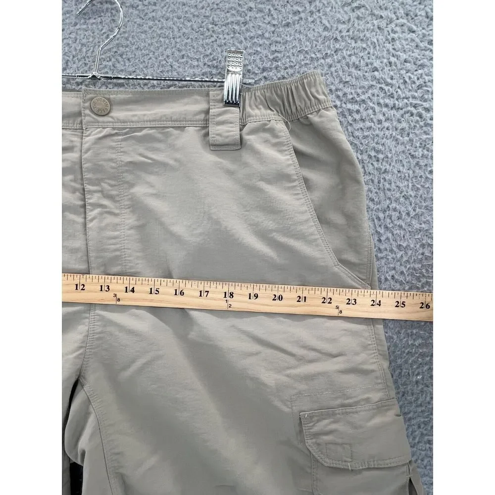 THE NORTH FACE Cargo Shorts Men's XL (38x10 Actual)‎ Beige Hiking Outdoors